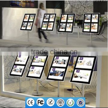 2016 New Real Estate Agency Flexible Advertising Window Led Display