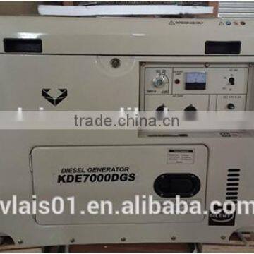 KDE7000DGS 7Kva Silent Diesel Generator, diesel generator for sale