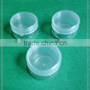 5g volume cosmetic use plastic cream jar