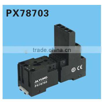 HEIGHT Hot Sale PX78703 Relay Socket /17 pin Relay Socket/general relay socket with High Quality Factory Price