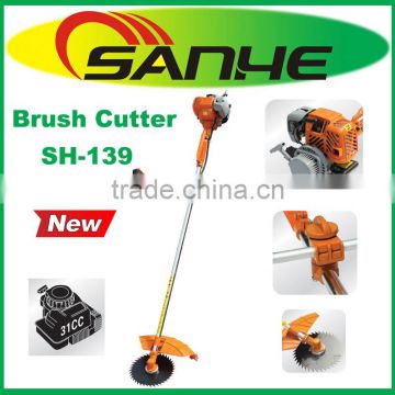 4-stroke 139F brush cutter 31CC gasoline grass trimmer