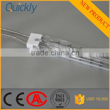 Printing ink drying transparent tube infrared lamp with 30% energy-saving
