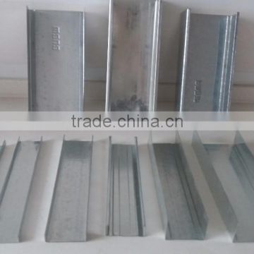 galvanized metal studs and tracks for building materials