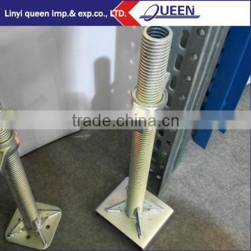 steel plate Material concrete slab formwork base jack used for scaffolding system