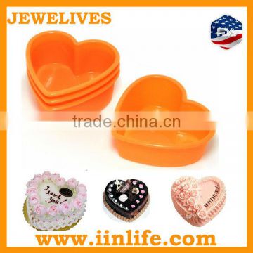 Wholesale silicone molds heart shaped