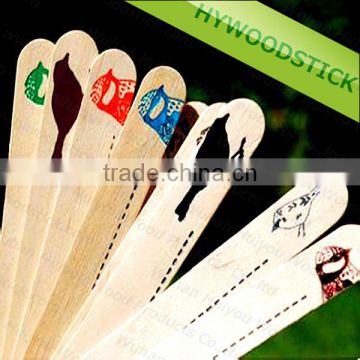 Manufacture 100% Natural Wooden Disposable Ice Lolly Stick Suitable For Automatic Machine