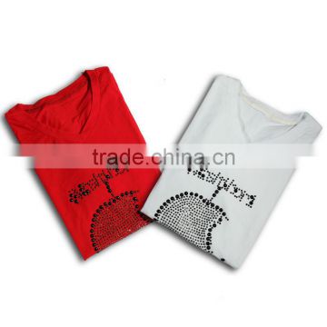 plain cotton t-shirt(OEM),cheapest printing t-shirt