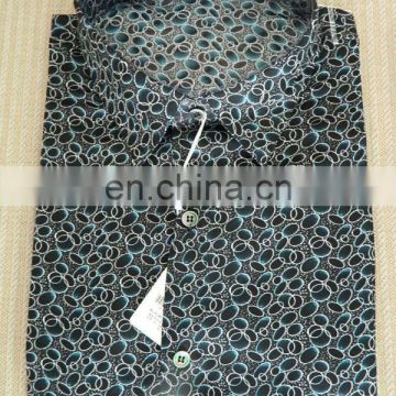 wholesale elegant men's silk shirt designs