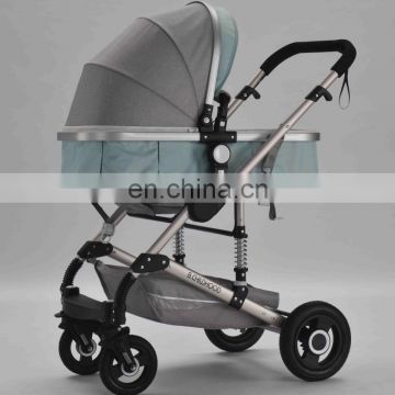 China Suppliers Voiture Baby Stroller Pram  Custom Made Multifunctional Portable Junior Baby Carriage Stroller