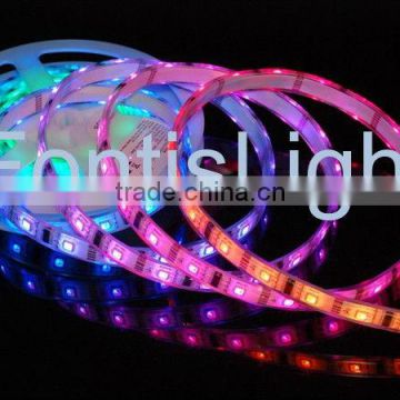 waterproof LED flexible strips 48W RGB lifetime over 50000hours