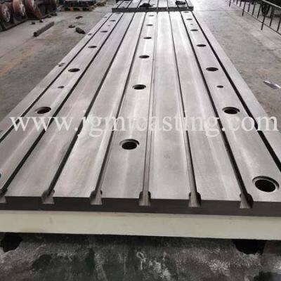 Cast Iron T/V/U-Slot Surface Plates T slotted floor plate