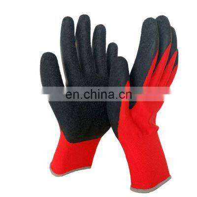 Cheap Manufacture Red Latex Coated Work Gloves