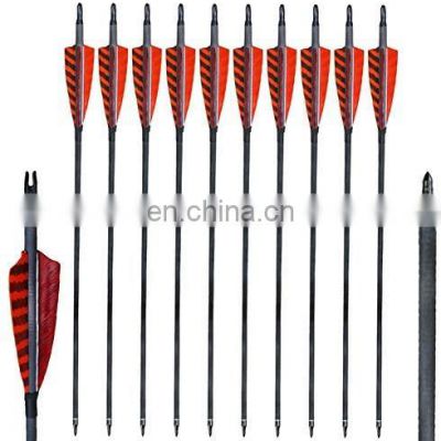 12 carbon crossbow carbon fiber arrows 3k carbon arrows good  arrows
