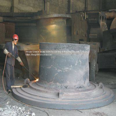 Hollow shaft of ball mill