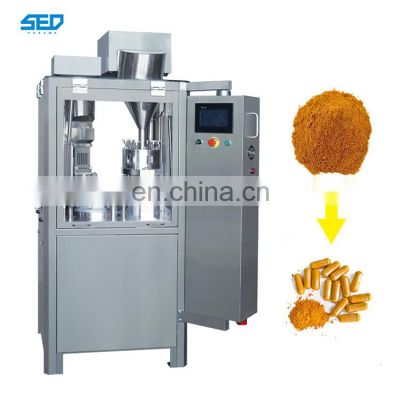 Low Noise Level High Efficiency Fully Automatic Capsule Filling Filler Machine 800 capsules / min