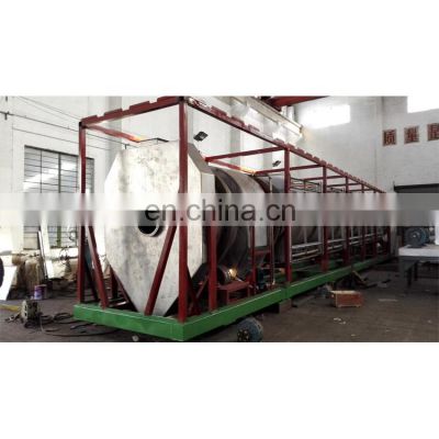 Best sale SS304 10m dry length Rotary Drum Dryer for Phosphate fertilizer industry