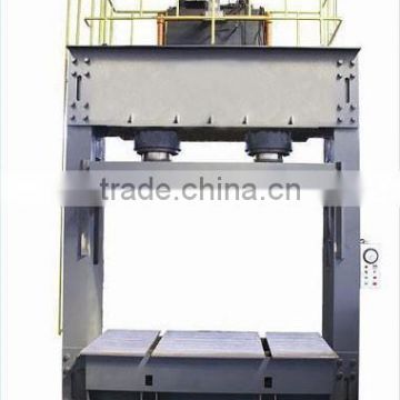 plywood making machine / pre press machine/veneer cold press BY814*8/400 ton