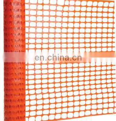 Traffic or Construction virgin HDPE Orange Fence net