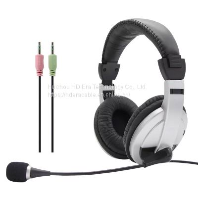 Durable Wired Headphones with Detachable Cable: Reliable Performance for Travelers HD804