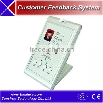 Bank/Hotel/Government/Hospital 4 Button Customer Feedback System