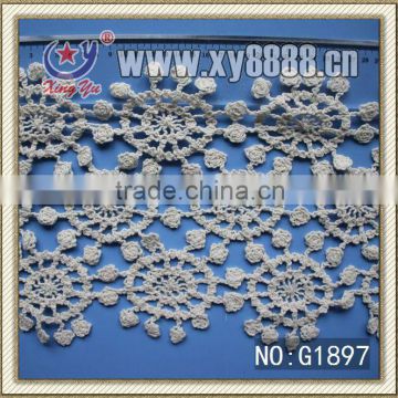 chinese schiffli factory making exellent nice best embroidery cotton lace