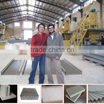 High Output auto glass magnesium board production line
