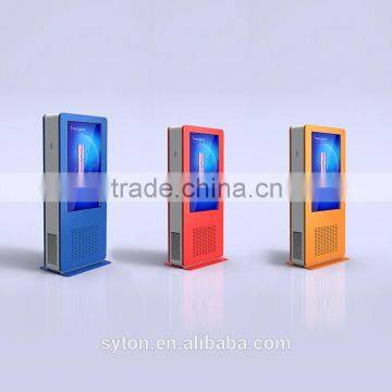 IP65 outdoor floor stand digital signage