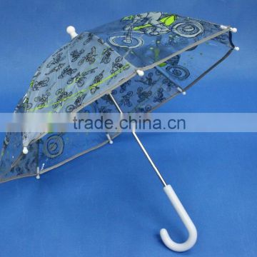 19 inch 8 panels kids umbrella with heat transfer printing for children umbrella