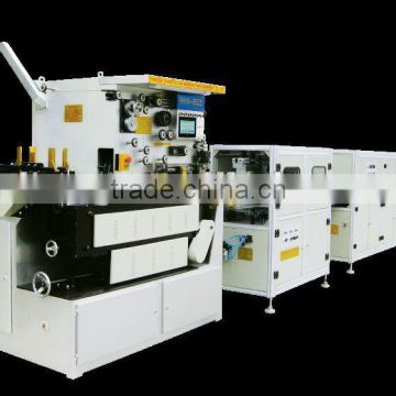 Combined can making machine & external roller coating machine & dryer