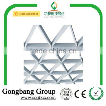 Airport Fireproof Aluminum Grid Ceiling 2016 Sound-absorbing Building Material