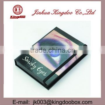 Jinhua Supplier Handmade Printed Paper Cosmetics Box with EVA Tray PVC Window