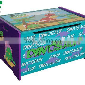 Chirldren wooden toy box for boy