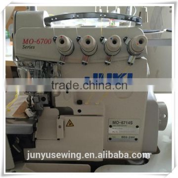 second hand juki 4/5 threads overlock industrial sewing machine