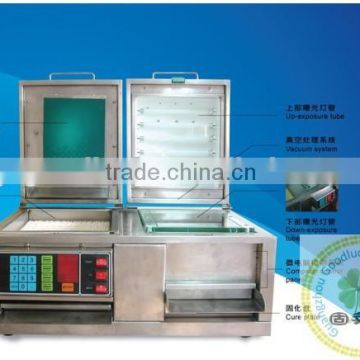 Retail polymer stamp making machine equipment