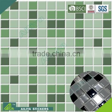 BSCI factory audit eco-friendly UV printing crystal custom waterproof ceramic tile stickers
