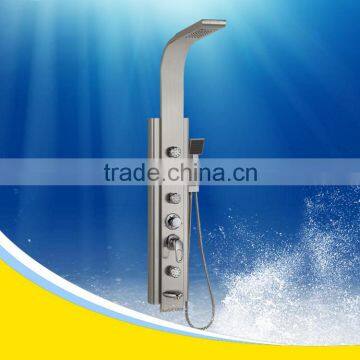 China supplier 304 stainless steel panel set shower column Y-001