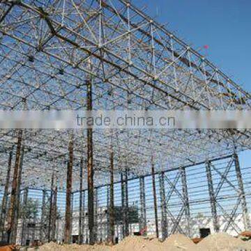 galvanized steel structure wide span workshop/factory building