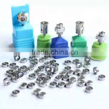 standard push button cartridge contracting chuck high speed handpiece cassette machanism ceramic bearings