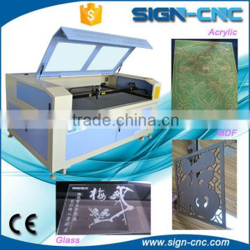 Top brand RECI 1600*1000mm CNC laser cutting machine price for fabric / Wood / paper / mdf / acrylic
