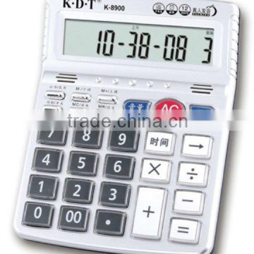 new big button electronic desk calculator K-8900