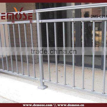 aluminum pipe railing handrail/cast aluminum railing