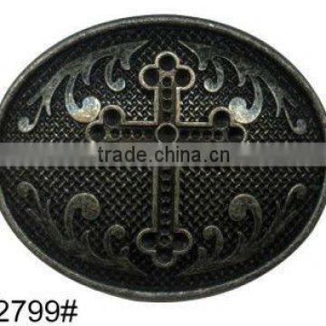 fashion cross buckle for man's jeans