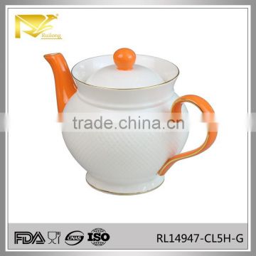 ceramic teapot set, Turkish tea set, porcelain tea set