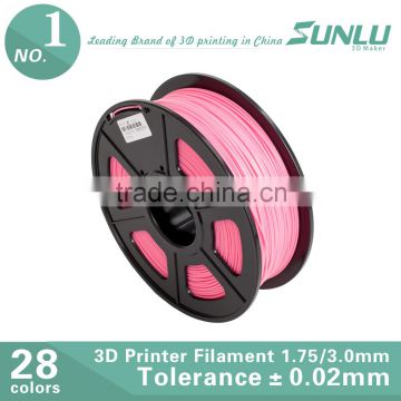 Hot sell. bright color pla 3D primter filament with 1.75mm 3mm 1kg