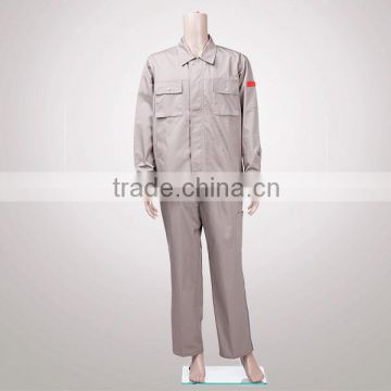 quality Newly industrial work wear/ working coverall white and red color