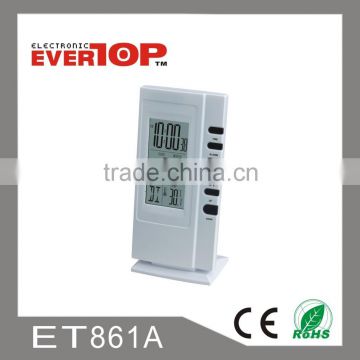 2015 newly cheapest promotional digital LCD clock ET861A