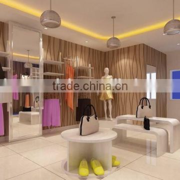 Clothing store display design