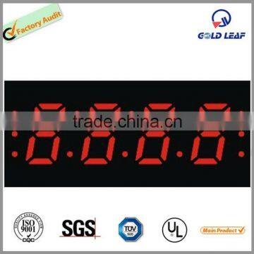 Small indoor led display led display segment led clock display dvd display