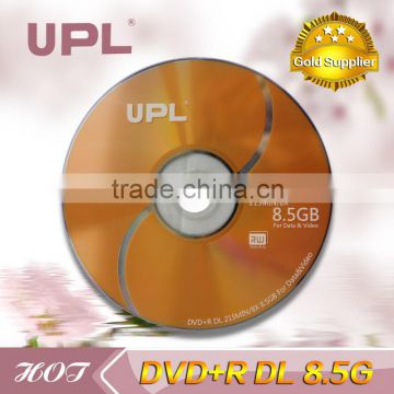 100% high quality recordable U-026 8.5GB DVD+R