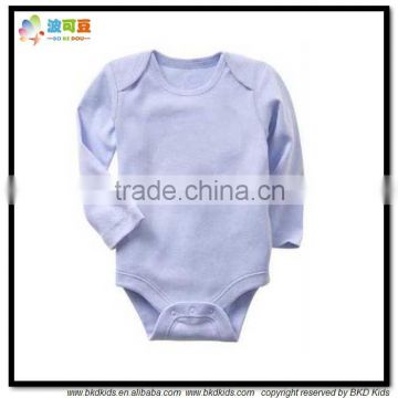 BKD combed cotton plain color baby gro